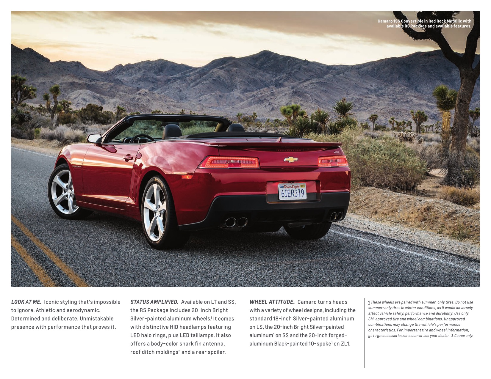 2015 Chev Camaro Brochure Page 10